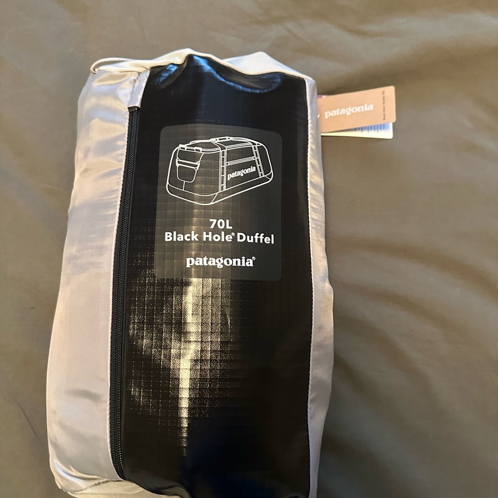 Patagonia Black Hole Duffel 70L - Gray and Black